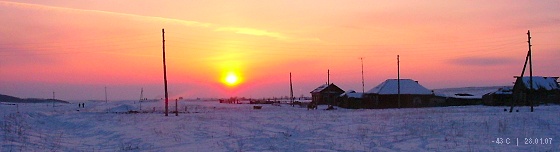 Tours to Siberia in winter