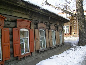 Irkutsk wooden house