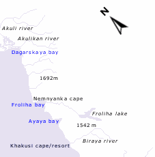 baikal map - north