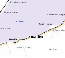Southern basin of the lake