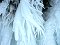 Close picture of the icicles near the entrance to the cave in the winter 2005. See the previouse photo.