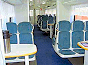Circumbaikal train view from inside - 1st class carriages